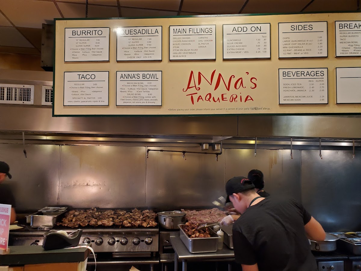 Anna's Taqueria Menu - Image 5